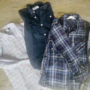 Boys Button-Down Shirt Bundle (3) -EnglishLaundry, HM and Old Navy